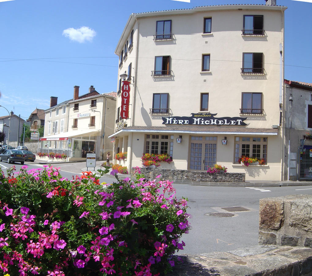 Hotel De La Mere Michelet Confolens Exterior foto