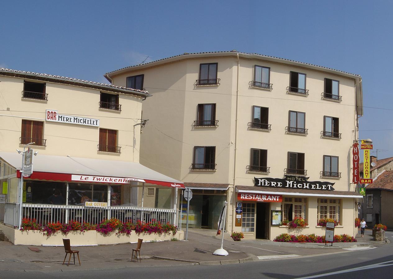 Hotel De La Mere Michelet Confolens Exterior foto